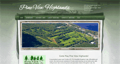 Desktop Screenshot of pineviewhighlands.net